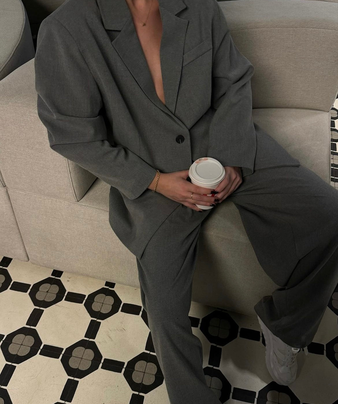 Oversize  Kalıp Maskülen Takım