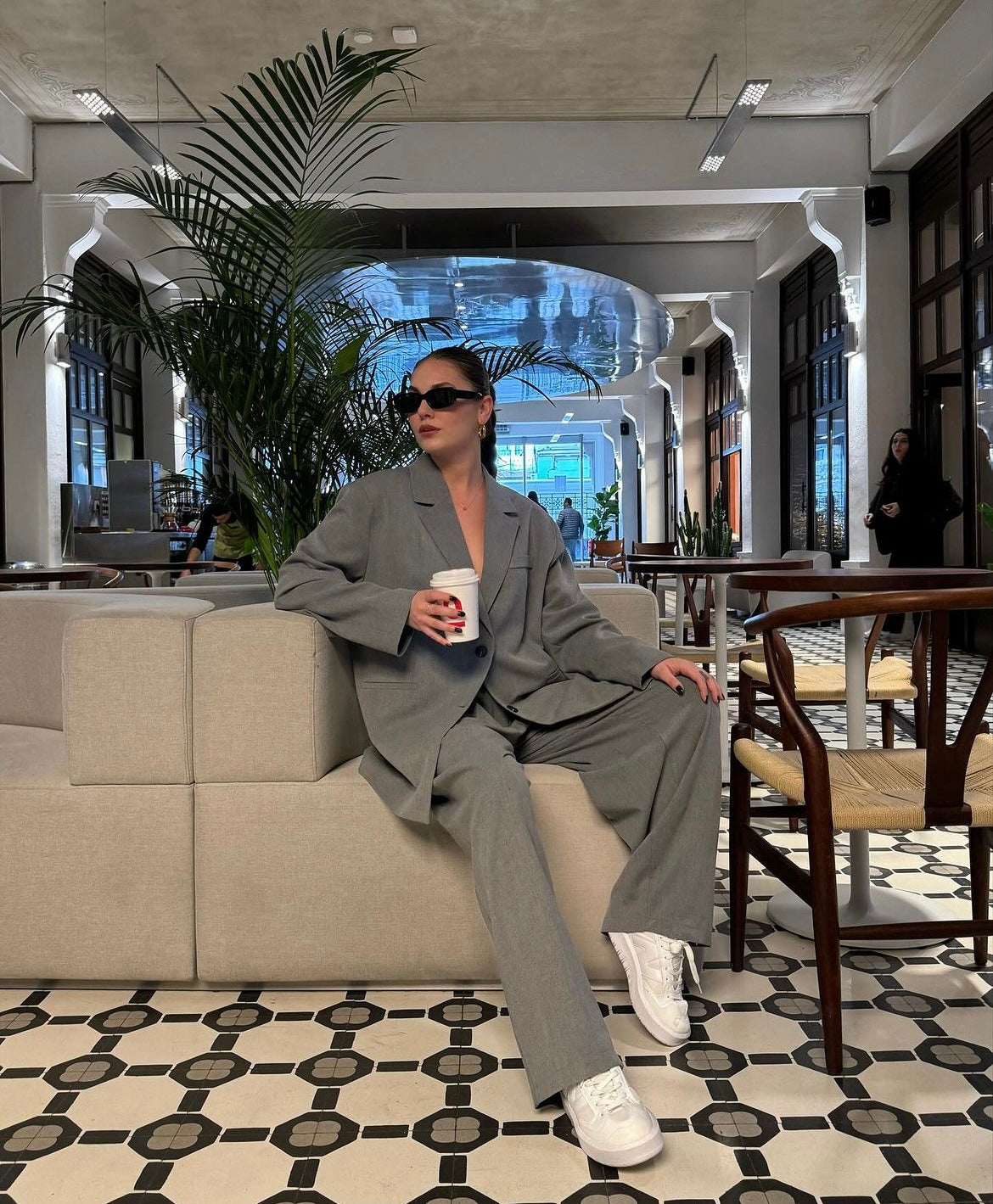 Oversize Kalıp Maskülen Takım