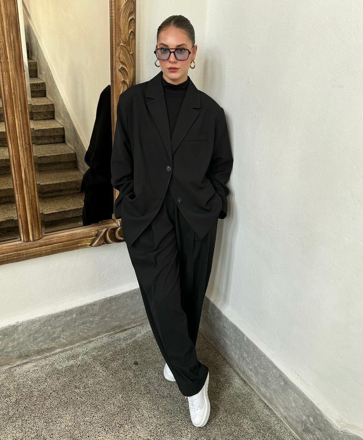 Oversize Kalıp Maskülen Takım